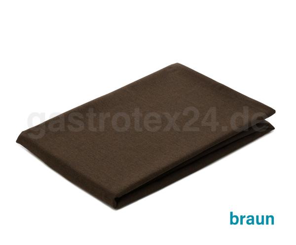 Polyester Gastro Mitteldecke Milano braun